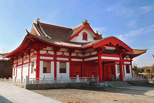 The Memorial Hall of the Three Kaiyuan Masters: A Tang-Style Sanctuary Honoring the Founders of Esoteric Buddhism