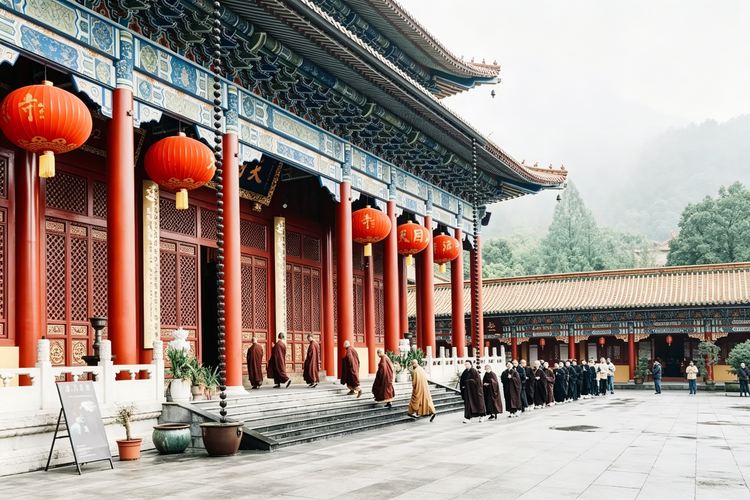 Slow Travel in China: Discovering the Beauty of Temple Life at Guanghua Temple