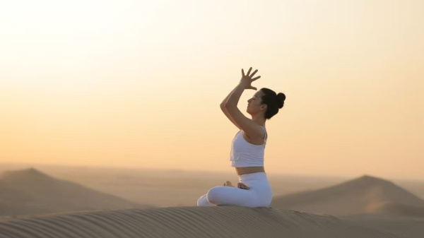 Echoing Sand Mountain Sunrise Meditation
